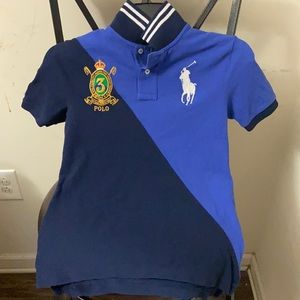 Polo graphic w collar
